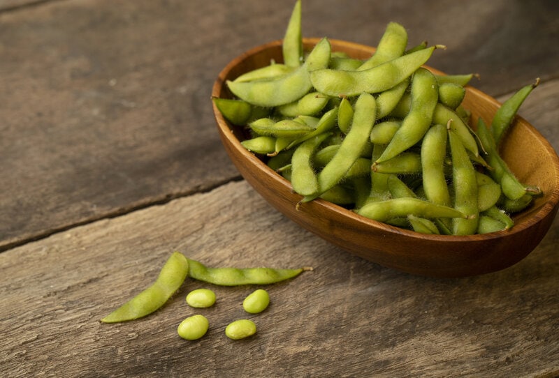 are edamame pods safe for dogs